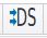  Ikona z napisem DS z niebieskimi strzałkami