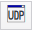 Ikona z napisem UDP